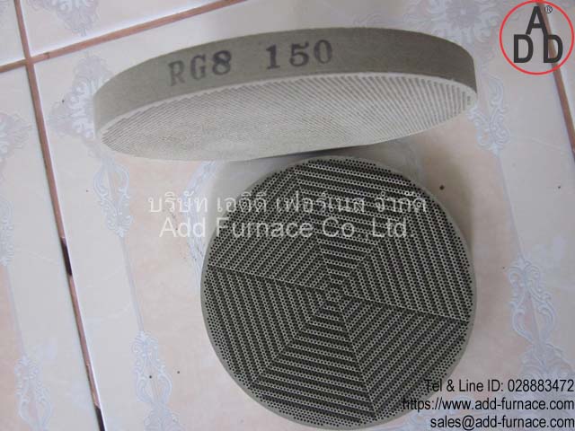 RG8 diameter 150mm ceramic honeycomb(1)